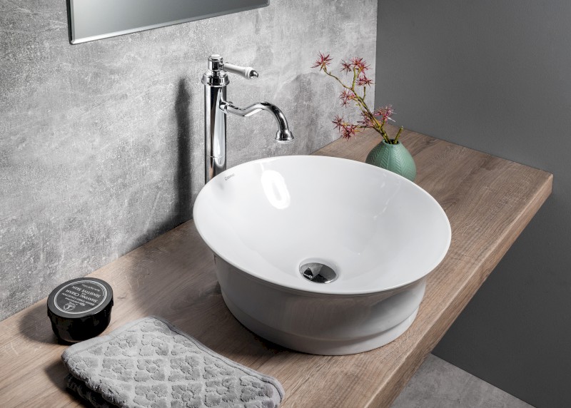 VIENNA stojánková umyvadlová baterie vysoká, chrom VO006